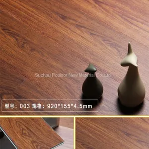 SPC Floor PVC Flooring Sheet Tiles Slotted Click Lock 3.2mm Thickness 0.1mm Wear Layer thumbnail-1