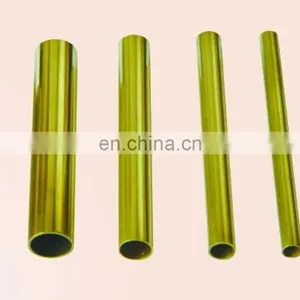 ASTM Brass Price 70/30 Brass Pipe / CuZn37 CuZn40 Brass Tube thumbnail-4
