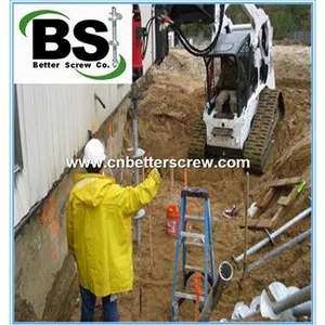 High Strength Steel Push Pier System for Foundation Repair thumbnail-4