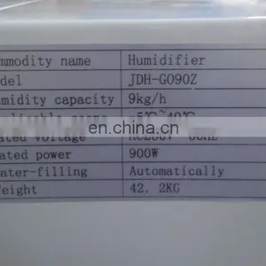 9kg /h 99% Industrial Humidifier Ultrasonic Humidifier thumbnail-4