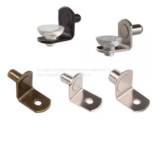Hot Sale !Kitchen & Bookcase Shelf Cabinet Closet L-shaped Clips Cabinet Shelf Support Pins thumbnail-2