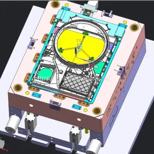 Customize High Precision Hot Runner Plastic Injection Washing Machine Case Mould&mold thumbnail-1