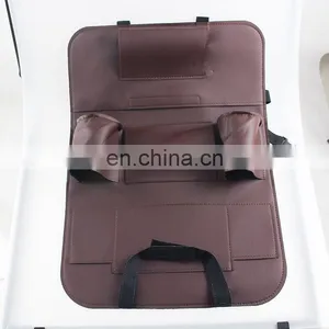 Customized pu Leather Car Seat Back Organizer With Lots of Pockets thumbnail-1