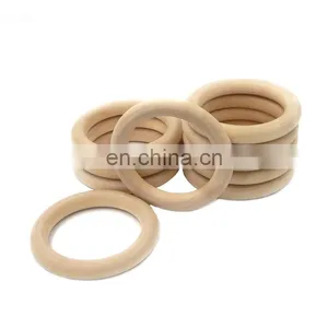 DIY Baby Grind Wooden Toys Safe Eco-friendly Photography Wooden Circle Ring Infant Gift 11size thumbnail-6