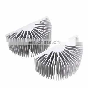 SHENGXIN Aluminum Extruded Sunflower Heat Sink Profile for LED Aluminium Radiator Shell thumbnail-1