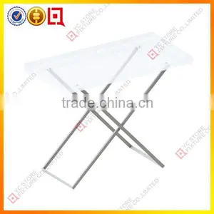 Clear Acrylic Food Display Table thumbnail-1