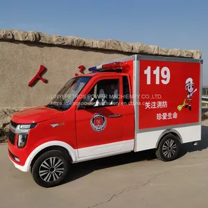 2T Electric Patrol Fire Engine Four-wheeled Small Fire Truck thumbnail-5