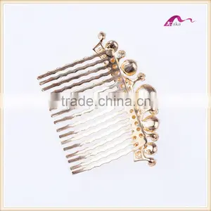 Fashion Crystal Tiara Crown Hair Comb For Wedding Accessories thumbnail-3
