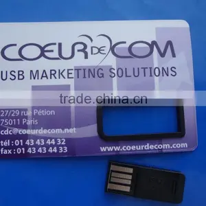 New Design High Quality Paper Usb Flash Drives, Custom Logo Paper Business Card by OEM Usb Factory thumbnail-1