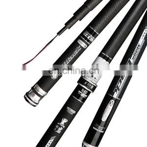 Wholesale Various Models up to 7.2m High Carbon Fiber Fishing Rod Carbon Fiber Fishing Rod Telescopic Belt Factory Price Crucian Carp Rod thumbnail-2