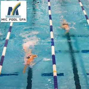 Customizable Anti-wave Swimming Pool Red, Yellow, Blue and White Lane Lines and Swimming Pool Float Line thumbnail-5