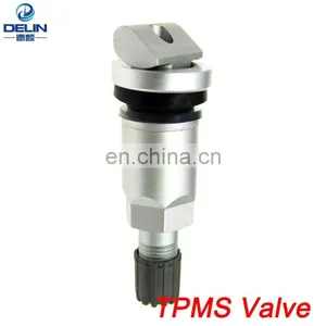 Aluminium Alloy Tyre Tire Valve Stem Tubeless Valves for TPMS Sensor, Valve Stem Repair Kit for Chrysler Jeep Dodge Land Rover thumbnail-4