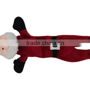 New Design Squeaky Plush Dog Toys Santa Claus thumbnail-1