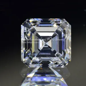 Directly Factory Price D Color Colorless Asscher Cut VVS1 Clarity Synthetic Loose Moissanite Diamond thumbnail-2