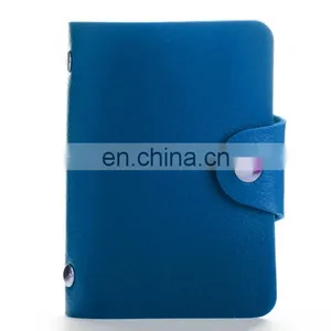 2018 Fashion Pu Function 24 Bits Card Case Business Card Holder Men Women Credit Passport Card Bag Id Passport Card Wallet H077 thumbnail-2