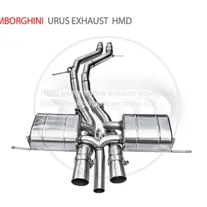 Stainless Steel Exhaust Modified Straight Downpipe For Lamborghini URUS Auto Parts Valve Whatsapp008613189999301 thumbnail-1