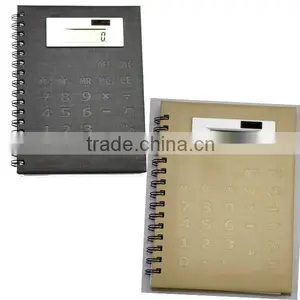 PU Spiral Notebook With Calculator thumbnail-3