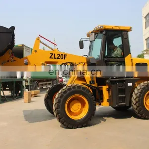 Provide ce Certificate 2ton Wheel Loader With Pallet Fork Wheel Loader Zl20 for Sale thumbnail-2
