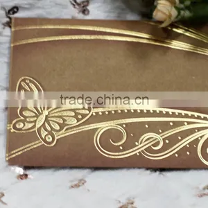 2016 Newest Hot Sales Arabian Make Butterfly Wedding Invitations thumbnail-5