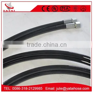 Steel Wire Braid Nylon Resin Hose SAE100R7 SAE100R8 thumbnail-5