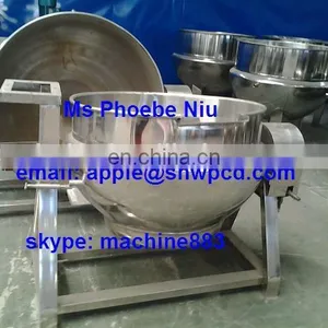 500 Liter Steam Jacketed Cooking Kettle Jacketed Cooking Pot thumbnail-3