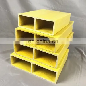 Durable FRP Pultruded Profile Anti Corrosion FRP Rectangle Tube thumbnail-5