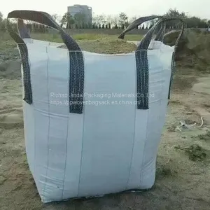 Food Grade Jumbo Bag1000KG Ton Bag Big Bag FIBC 1000KG for Food Industry thumbnail-1