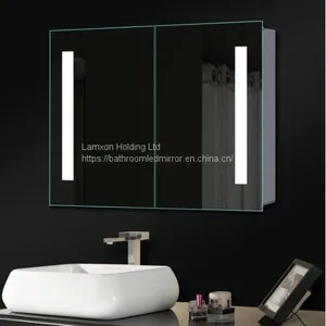 Bathroom Medicine Cabinets With Led Lights thumbnail-1