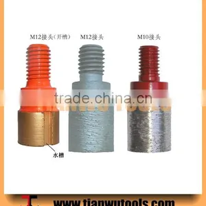 Dia.20/12*H20-M10 Diamond Finger Bit for CNC Machine Milling Cutter CNC Tools Quality Choice thumbnail-1