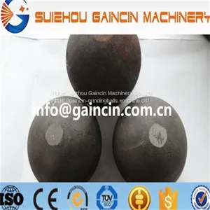 Grinding Media Forged Mill Ball, Forged Rolling Grinding Media Balls, Steel Rolling Grinding Balls thumbnail-1