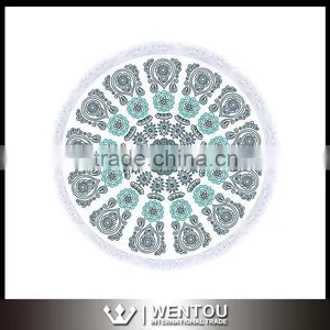 Bohemian Printed Round Beach Towel With Tassel Quality Choice thumbnail-1