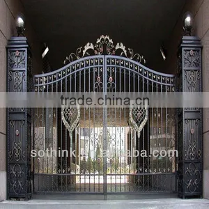 Double Iron Yard Gate thumbnail-1