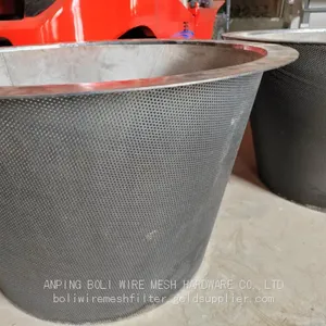 Stainless Steel Perforated Strainer .oil Mesh Filter Air Filter Mesh Strainer thumbnail-3