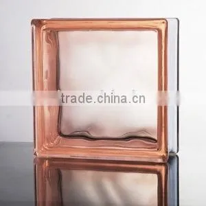 Clear Lattice Glass Block/ Hollow Glass Blocks for Curtain Wall thumbnail-1