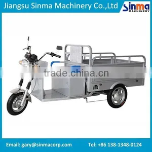 India Hot Sale Electric Cargo Tricycle Made in China thumbnail-1