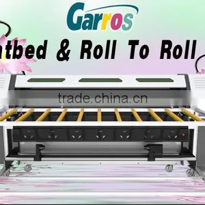 Garros Brand Double DX5 UV Flatbed Printer With Roll To Roll Together thumbnail-2