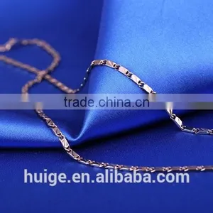 2015 Gold Jewellery Long Fashion Chain & Coffee Gold Plated Link Chain thumbnail-4