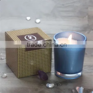 Colored Glass Candle Holder Set With Gift Box for Wedding thumbnail-5