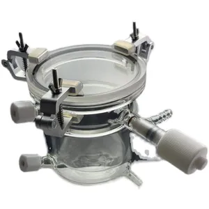 Quartz Reactor for Labratory Quartz Glasses for Chemistry Experiments thumbnail-1