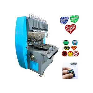 Rubber PVC Patches 2/3D Labels Making Machinery thumbnail-1