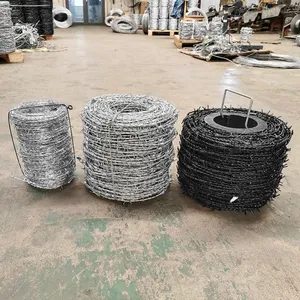 Low Price High Quality Barbed Wire Factory Direct Sell Popular High Quality Price Per Roll thumbnail-3