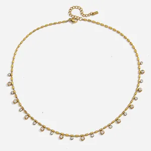 Non-Tarnish 316L Stainless Steel Necklace With 2-Year Color Retention Guarantee thumbnail-2