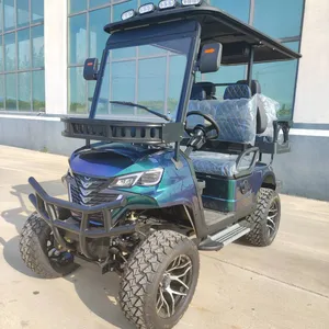 New Four-wheel Electric Golf Carts, Scenic Area Sightseeing Vehicles, Property Patrol Vehicles. Direct From the Source Factory With Quality Assurance. Sightseeing Vehicles thumbnail-2