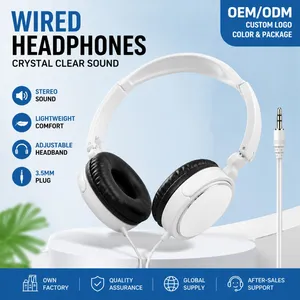 JTY-71 Wired Over-Ear Headphones (In-Stock) Universal Headphones for Electronic Keyboard Online Courses and Computer Use thumbnail-1