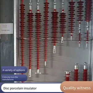 Suspension Insulator Suspension Porcelain Bottle 35kv Tension Line Disc Suspension Porcelain Insulator Manufacturer thumbnail-5