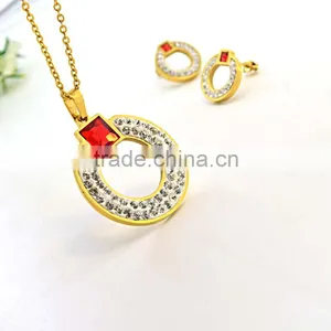 New Round Earring Designs Circle Pendant Fashionable Jewelry thumbnail-3