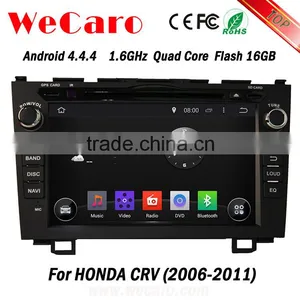 Wecaro Android 4.4.4 Car Dvd Player High Quality 8" for Honda Crv Car Dvd Gps Navigation Steering Wheel Control 2006 - 2011 thumbnail-2