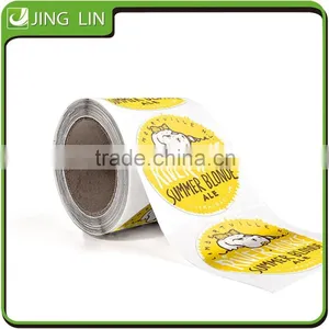 Custom Round Glossy Labels,printing Glossy Labels for Products Quality Choice thumbnail-1