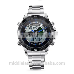 Chronograph Wrist Watch,Chinese Stainless Steel Watches.wholesale China Watch thumbnail-2
