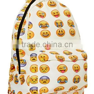 Plush Emoji Backpack/kids Plush Eomji Backpacks/cheap Promotional Emoji Backpack thumbnail-3